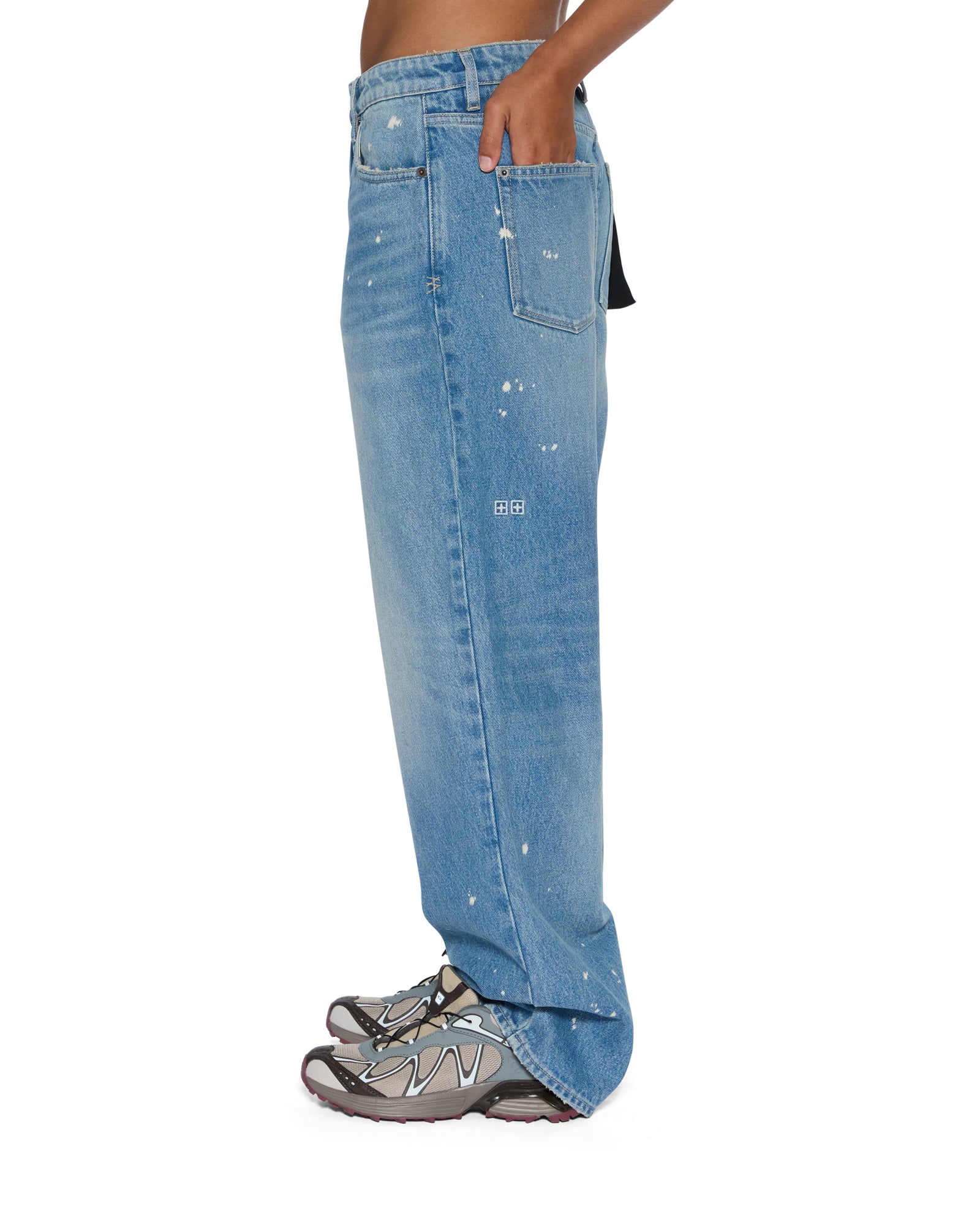 Womens Empire Jean Surge Relaxed Straight Denim Jeans - Image 2