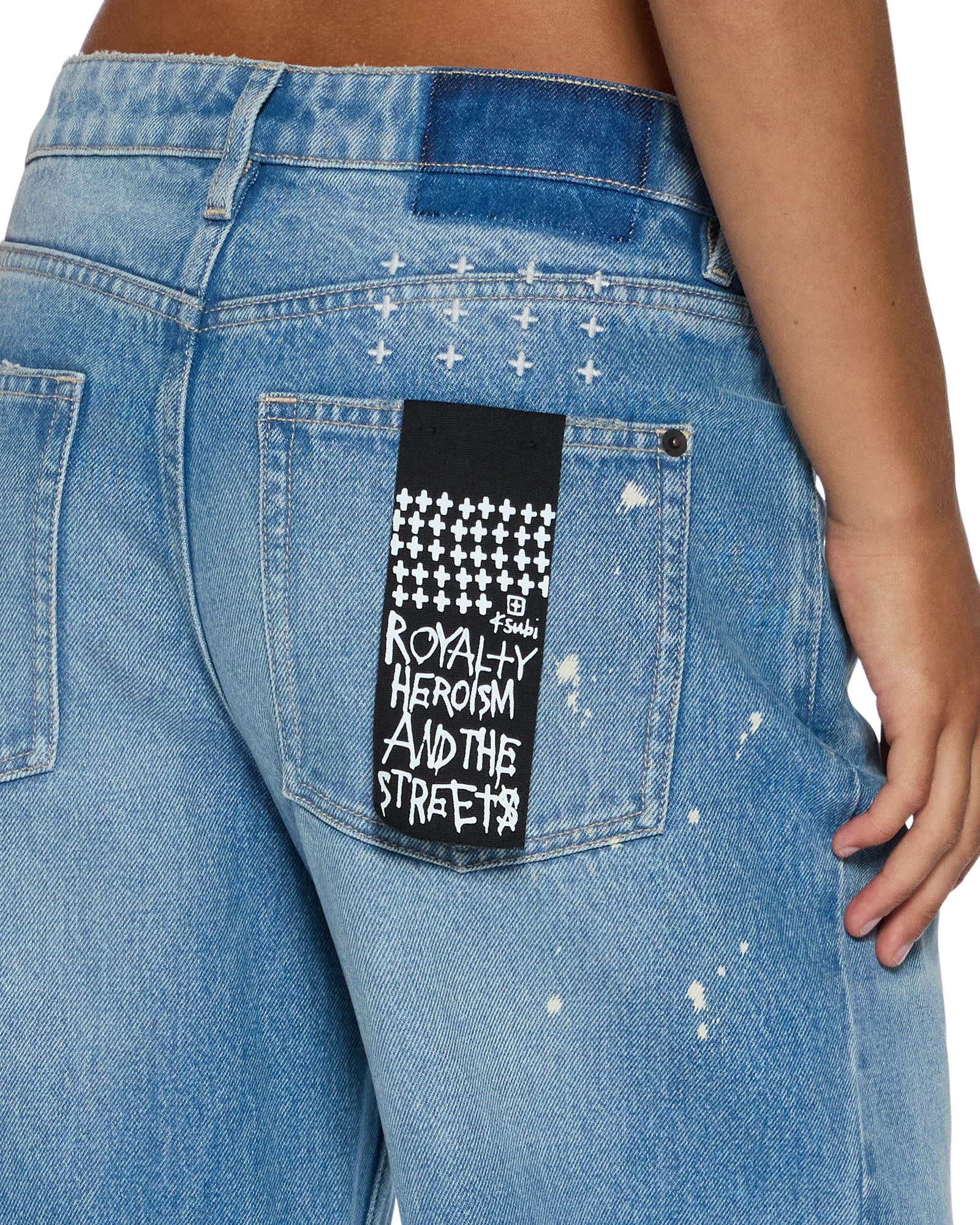 Womens Empire Jean Surge Relaxed Straight Denim Jeans - Image 3