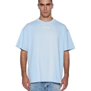 Mens Intruder Ekcess Ss Tee Ice Mist Tees