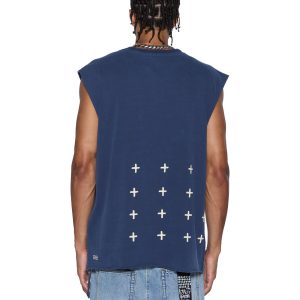 Mens All Day Biggie Cut Off Tee Deep Tees