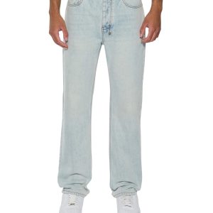 Mens Hazlow Frost Blue Straight Denim Jeans
