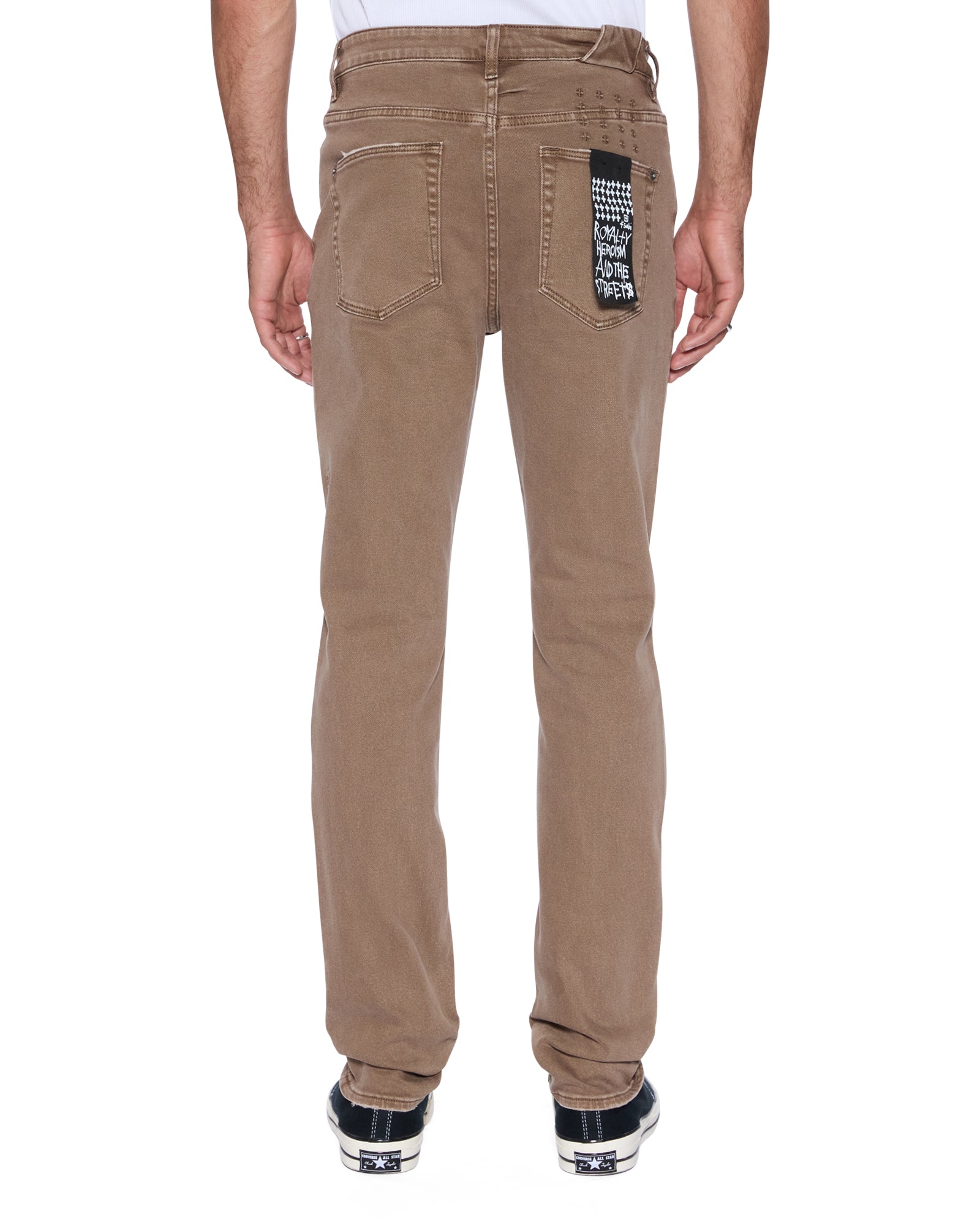 Mens Chitch Oak Slim Denim Jeans - Image 5