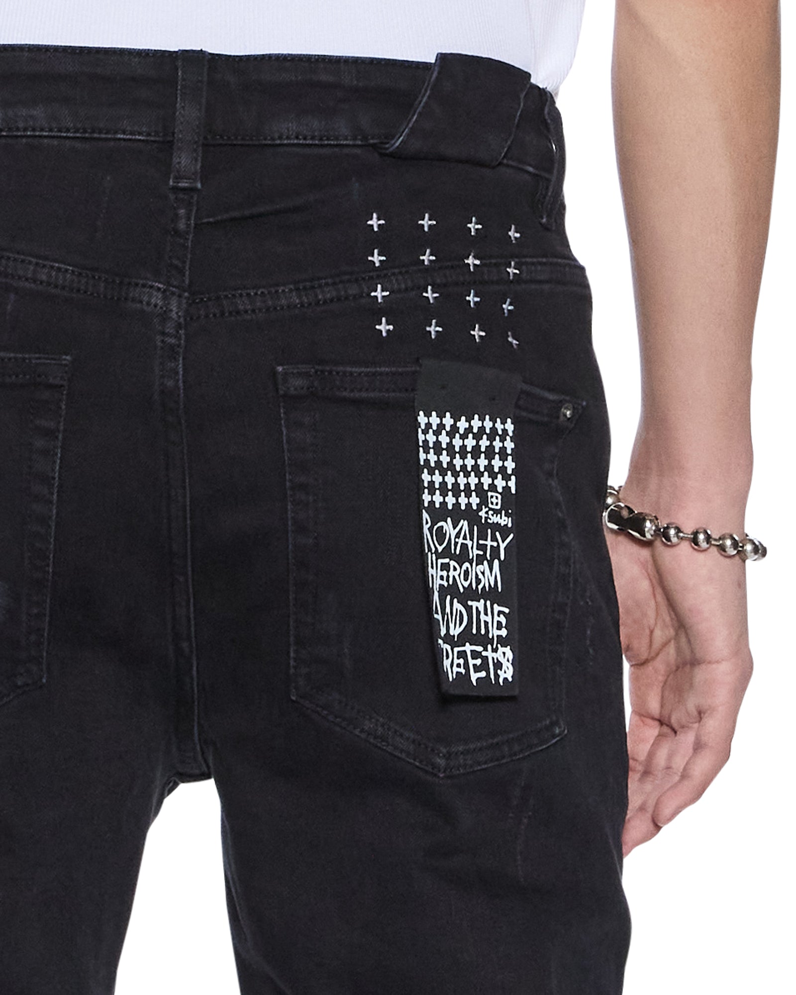 Ksubi Chitch Boneyard Black | Afterpay Available - Image 4