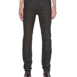 Mens Chitch Grease Slim Denim Jeans