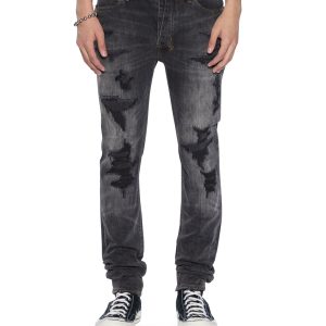 Mens Van Winkle Retorqued Repair Skinny Denim Jeans