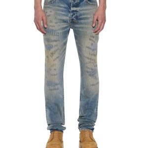 Mens Chitch Brooklyn Repair Slim Denim Jeans