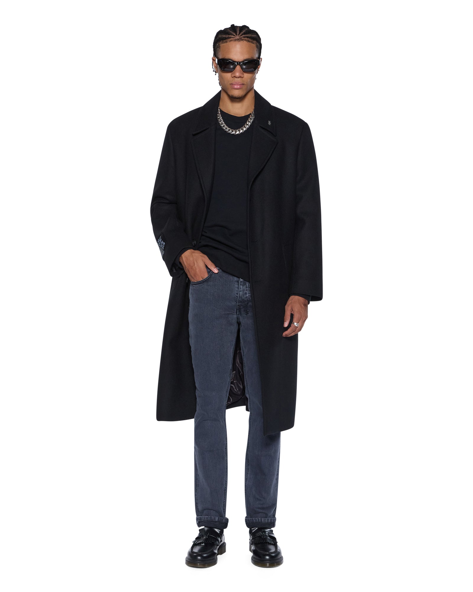Chitch Selvedge NY Black Tapered Jeans - Image 2