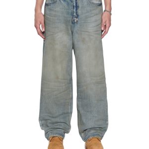 Maxx Mechanik Mens Baggy Jeans - Blue Denim