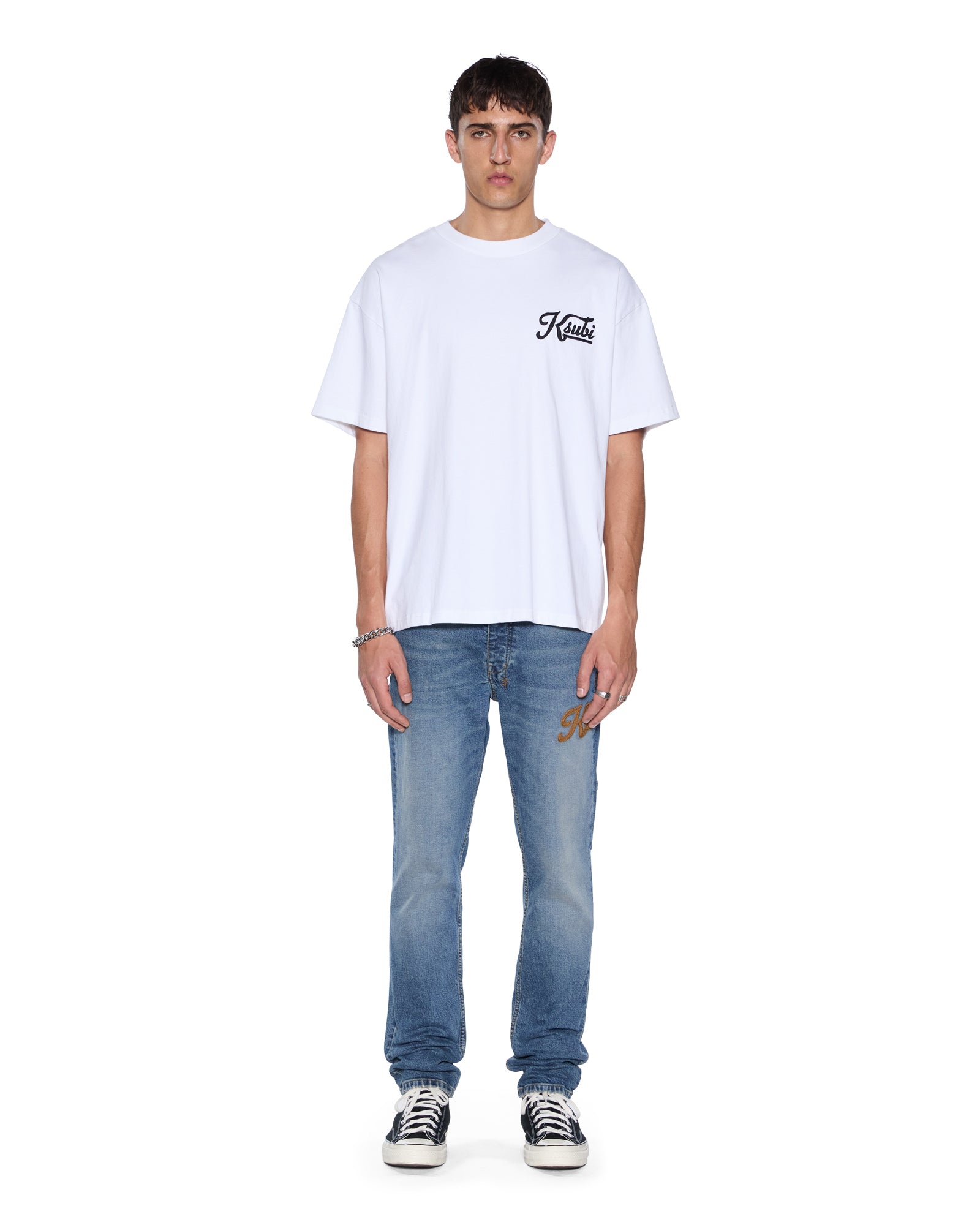 Mens Chitch Relik Slim Denim Jeans - Image 2