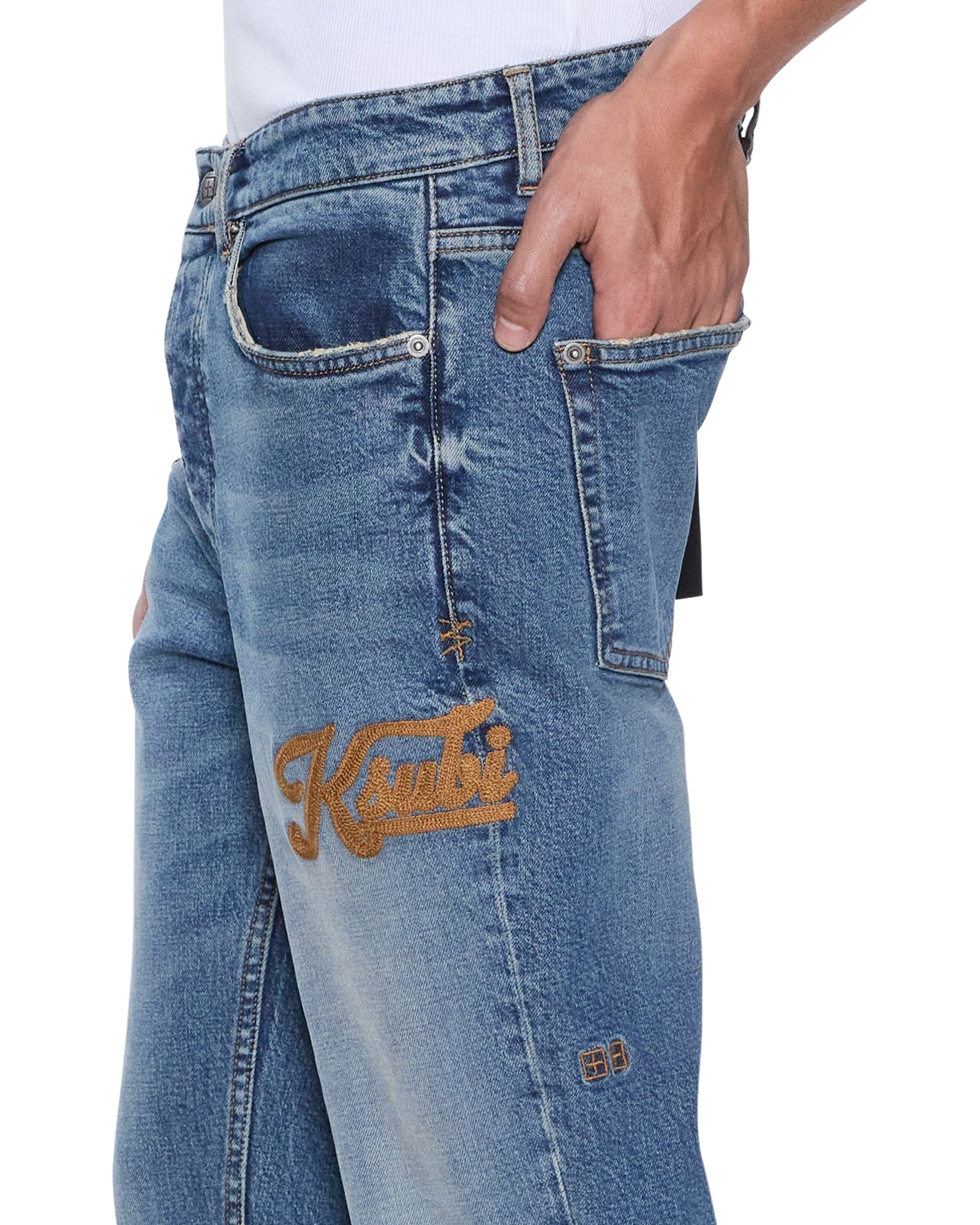 Mens Chitch Relik Slim Denim Jeans - Image 3