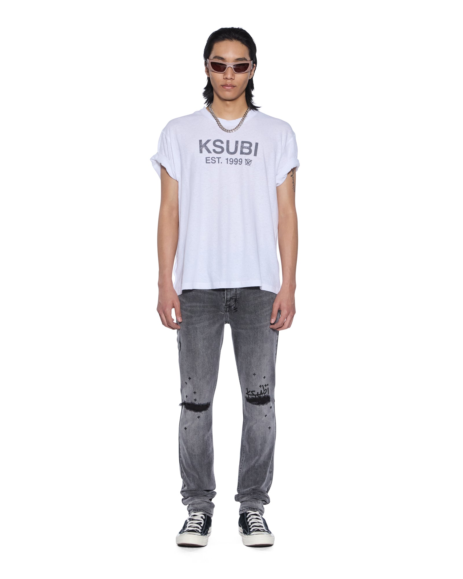 Chitch Sinners 1999 Slim Fit Jeans - Blue Denim - Image 2