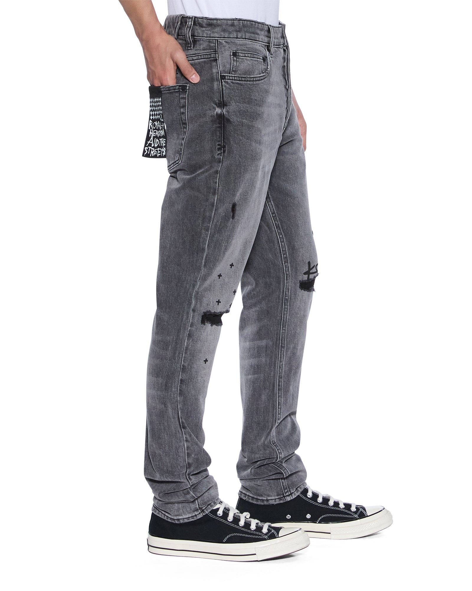 Chitch Sinners 1999 Slim Fit Jeans - Blue Denim - Image 3