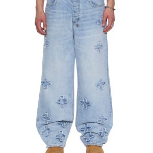 Buy Maxx Kraftwerk | Men's Patched Denim Jean | KSUBI