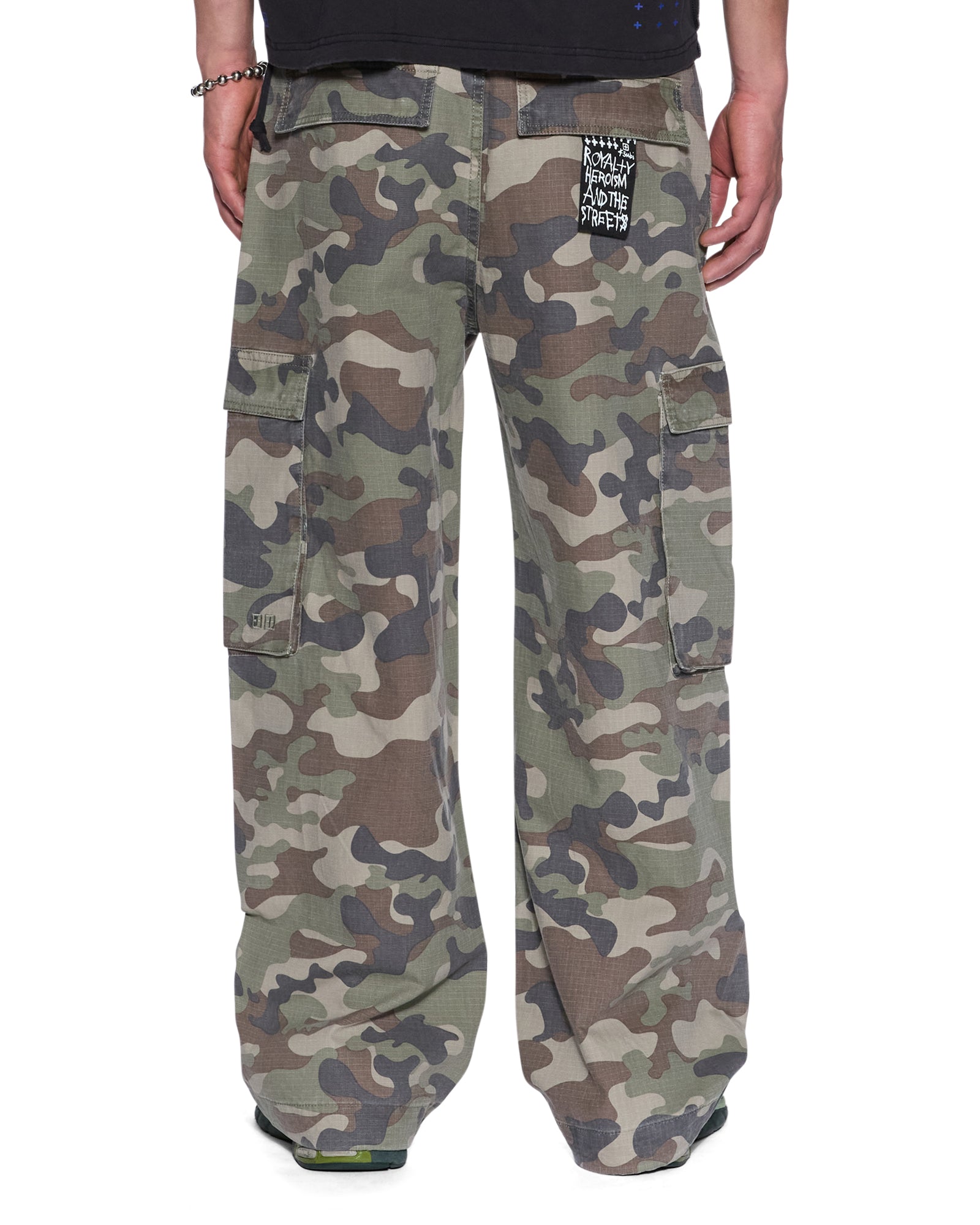 Mens Maxx Fugitive Cargo Kammo Pants - Image 3