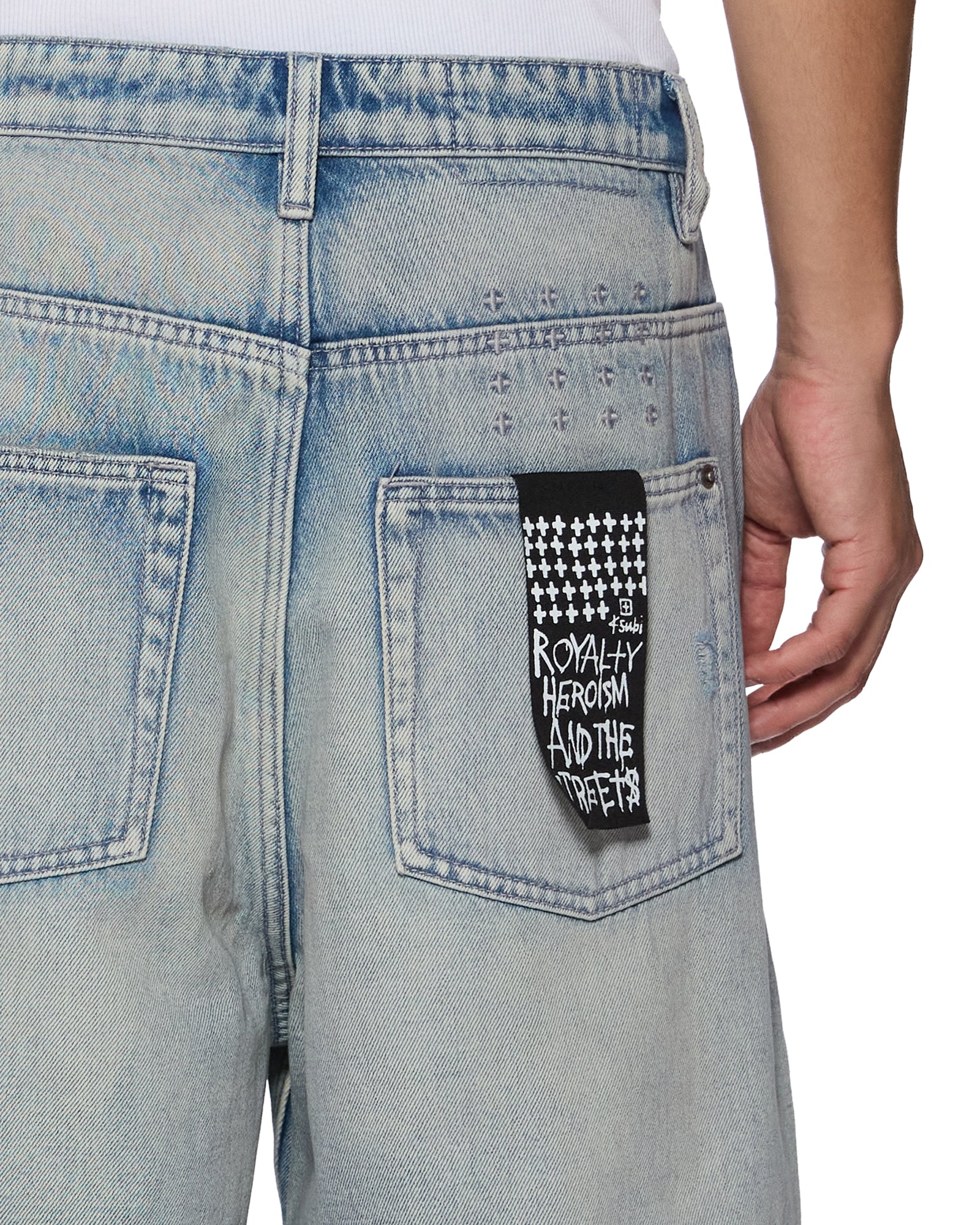 Mens Maxx Short Punk Blue Walkshorts - Image 2
