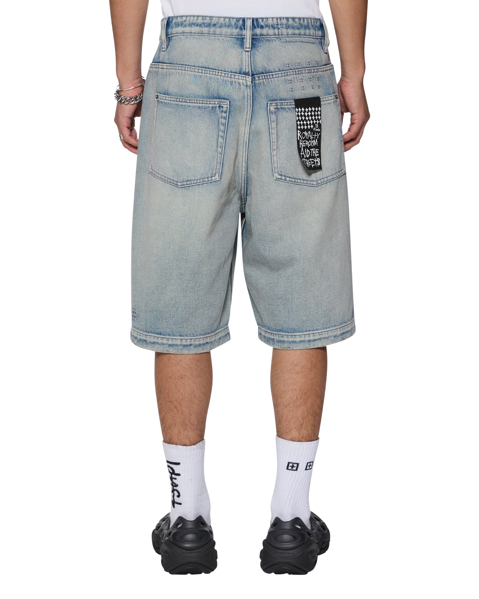 Mens Maxx Short Punk Blue Walkshorts - Image 3