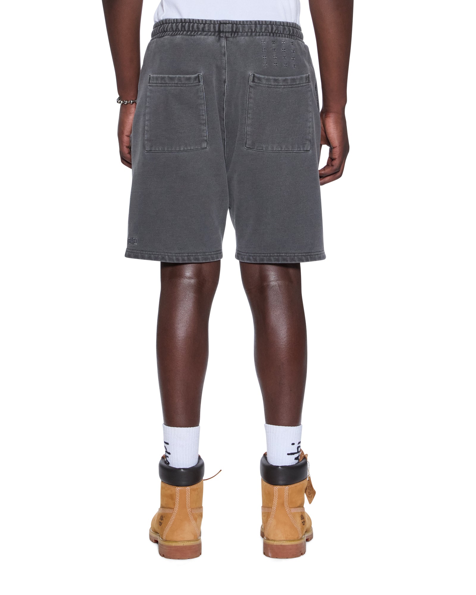 Mens Krest Trak Short Charcoal Walkshorts - Image 3