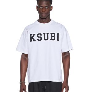 Mens Touchdown Ekcess Ss Tee Vintage White Tees