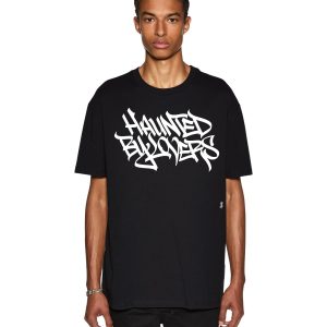 Mens Faust Biggie Ss Tee Jet Black Tees