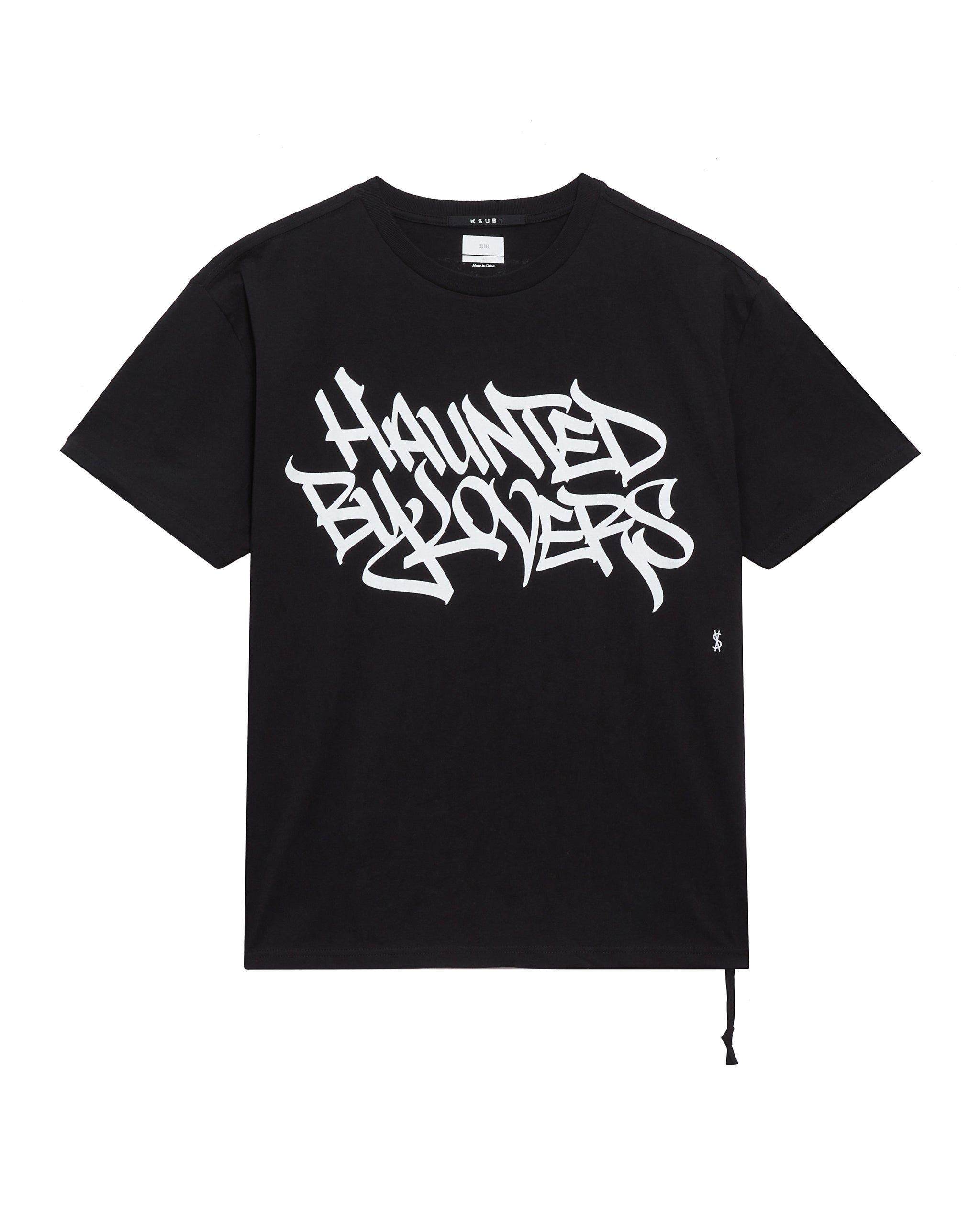 Mens Faust Biggie Ss Tee Jet Black Tees - Image 5