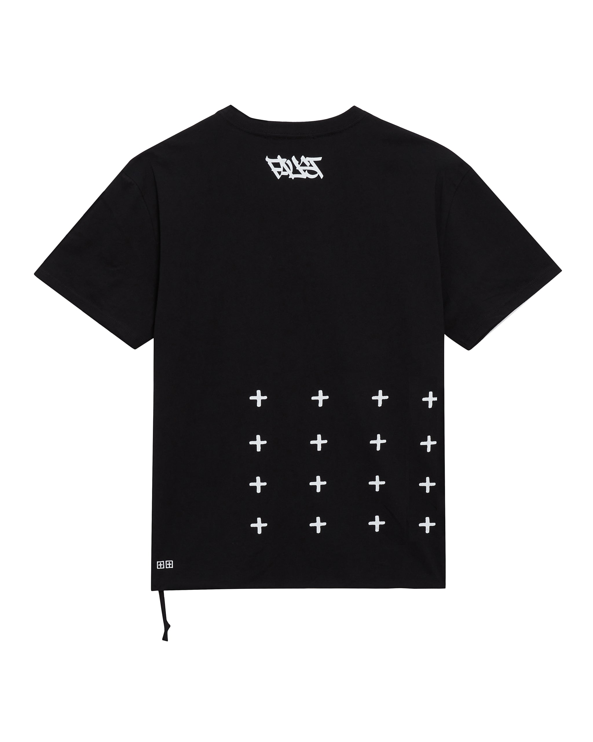 Mens Faust Biggie Ss Tee Jet Black Tees - Image 6
