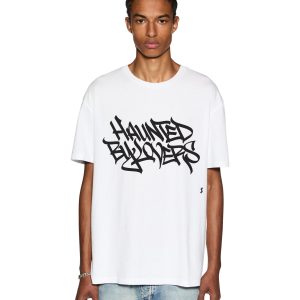 Mens Faust Biggie Ss Tee Optic White Tees