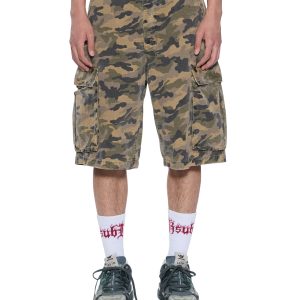 Mens Troop Cargo Short Camo Walkshorts