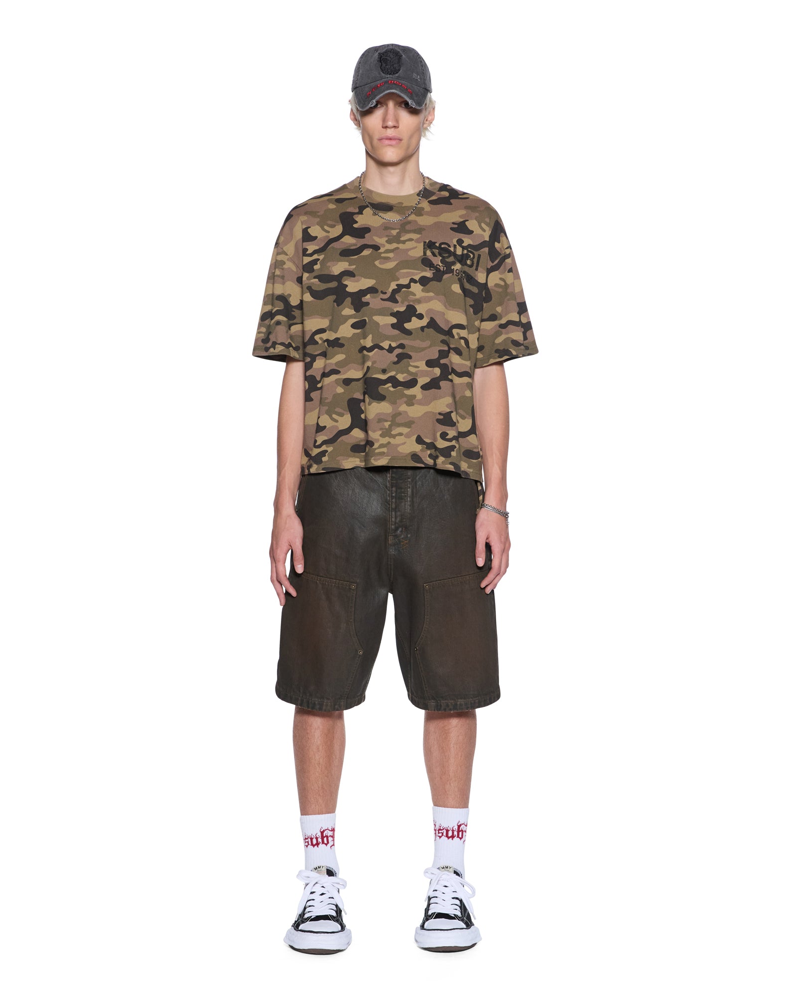 Mens State Halen Ss Tee Camo Tees - Image 2