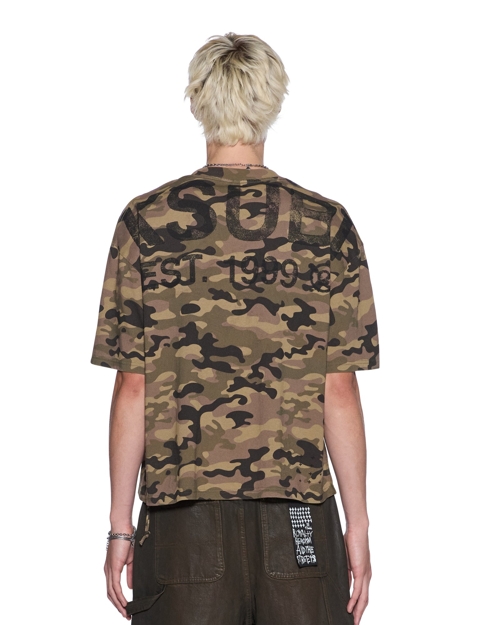 Mens State Halen Ss Tee Camo Tees - Image 5