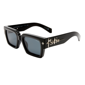 The Kingy Sunglasses Black Silver