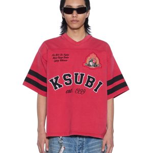 Mens Duke Ss Jersey Crimson Tees