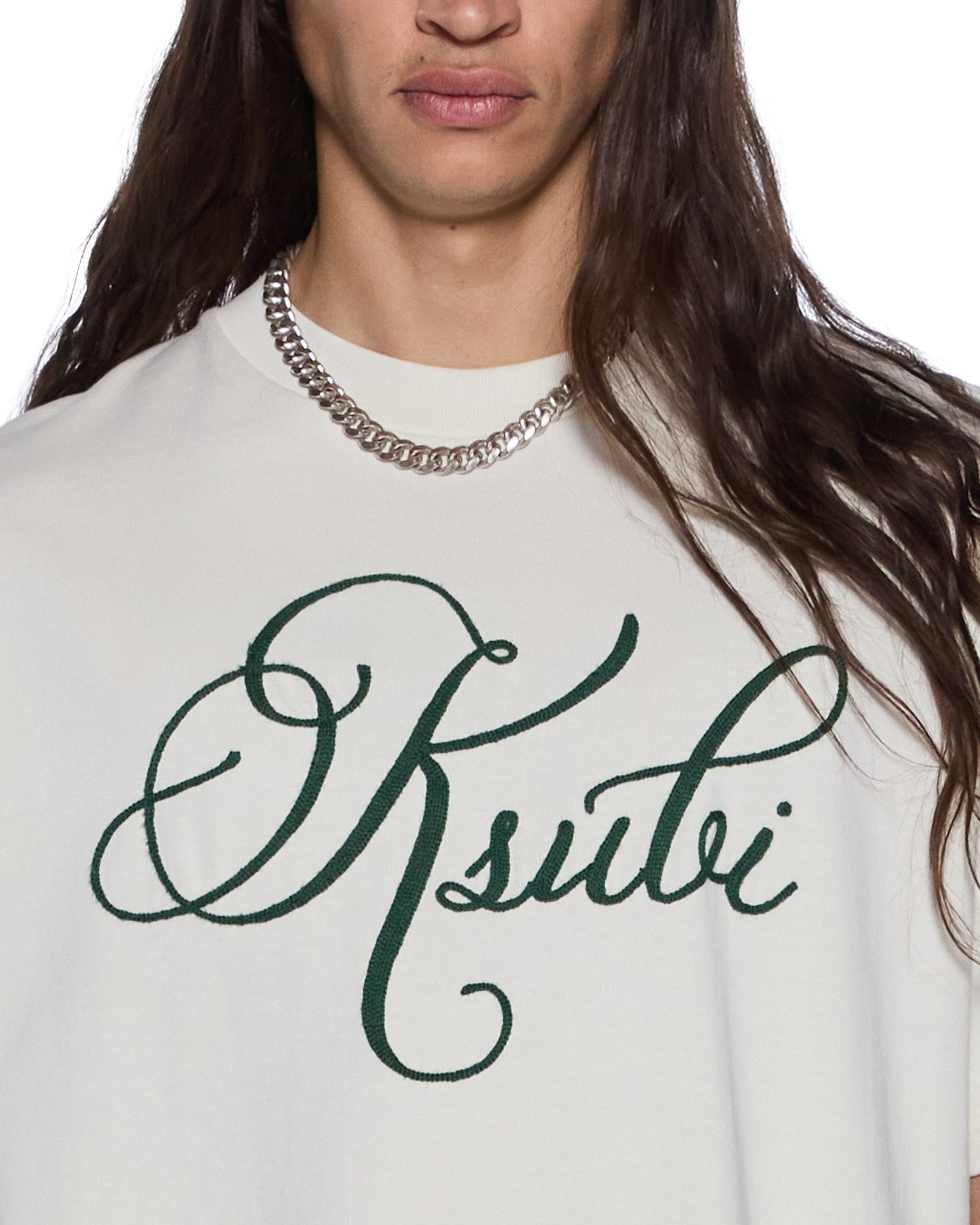 Mens Prestige Biggie Ss Tee Antique White Tees - Image 3