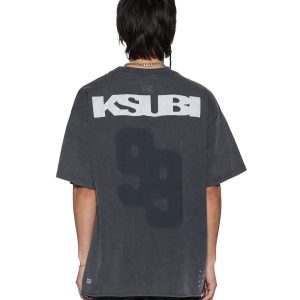 Mens Rugged Ekcess Ss Tee Blasted Black Tees