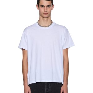 Mens Slub Sid Ss Tee White Tees