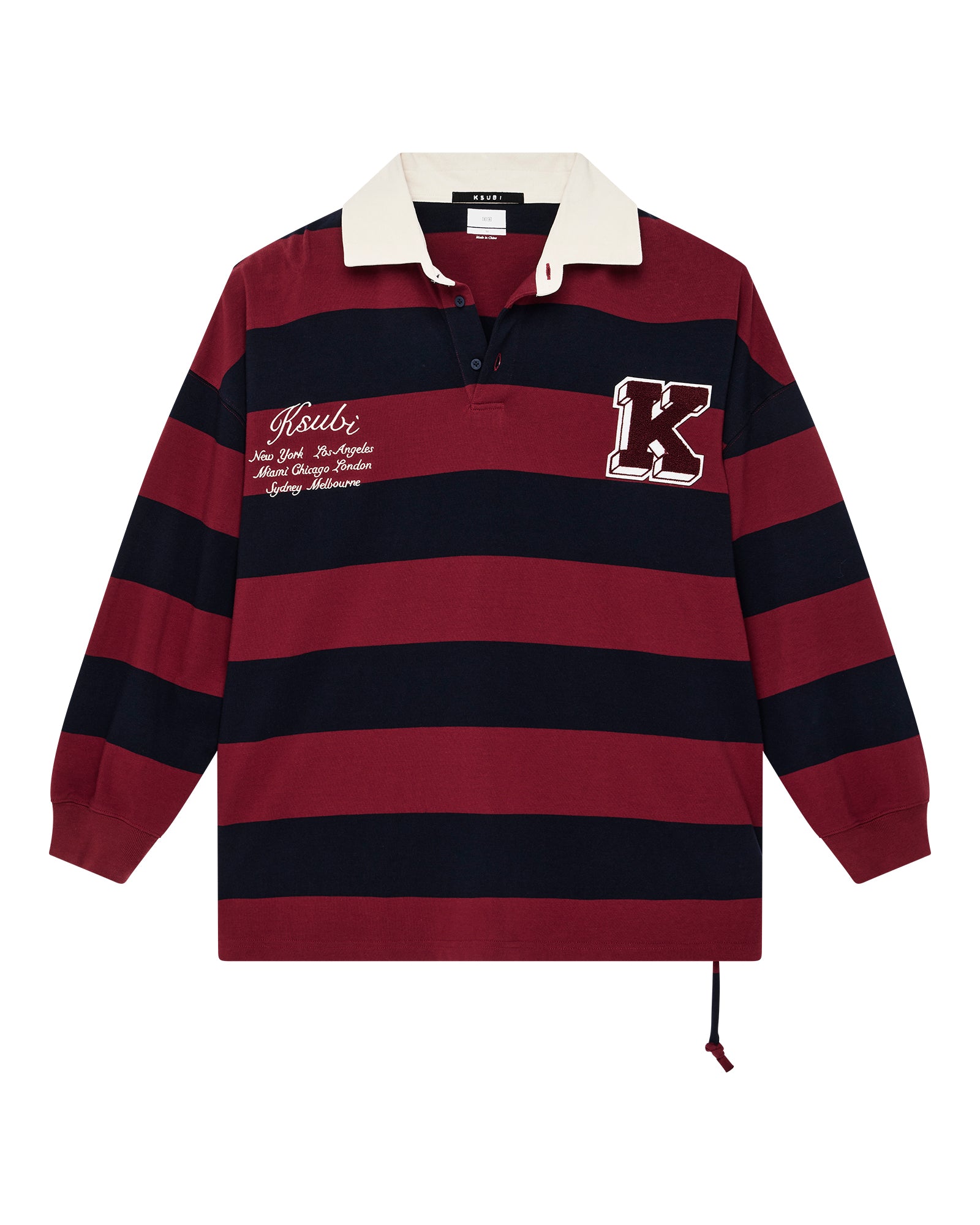 Mens Rugged Rugby Jersey Fire Fade Fashion Tops - Image 5