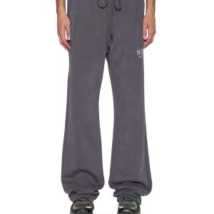 Mens State Synthesis Trak Pant Charcoal Fade Pants