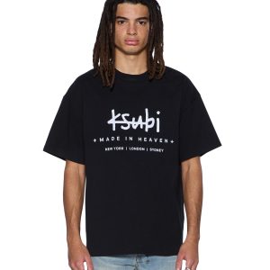 Mens Plated Ekcess Ss Tee Jet Black Tees