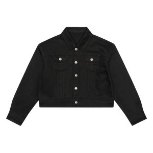 Lil Oh G Kids Jackets - Black Denim