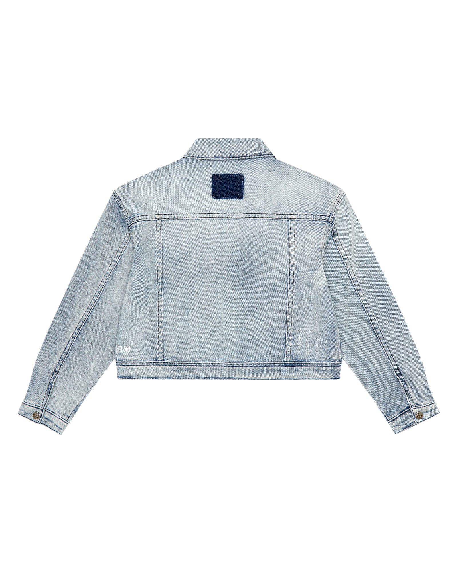 Lil Oh G Kids Jackets - Blue Denim - Image 3