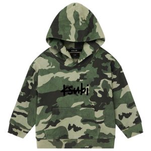 Kids 1999 Lil Biggie Hoodie Camo Fleece