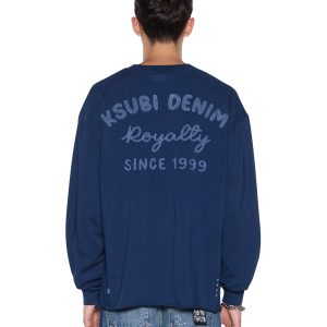 Mens Mekanik Ekcess Ls Tee Navy Tees