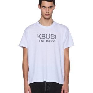 Mens State Slub Sid Ss Tee White Tees