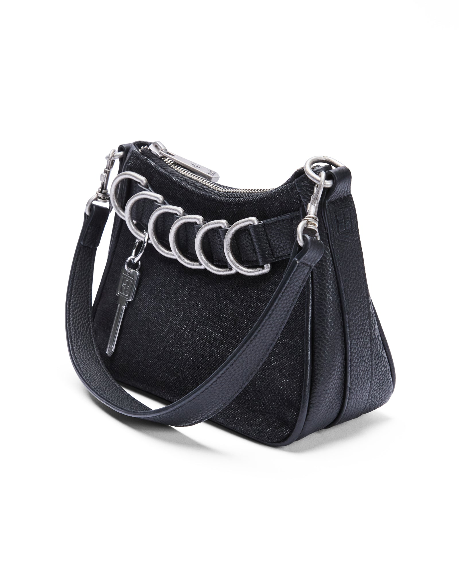 Trash Bag Mini Noir Denim - Image 2