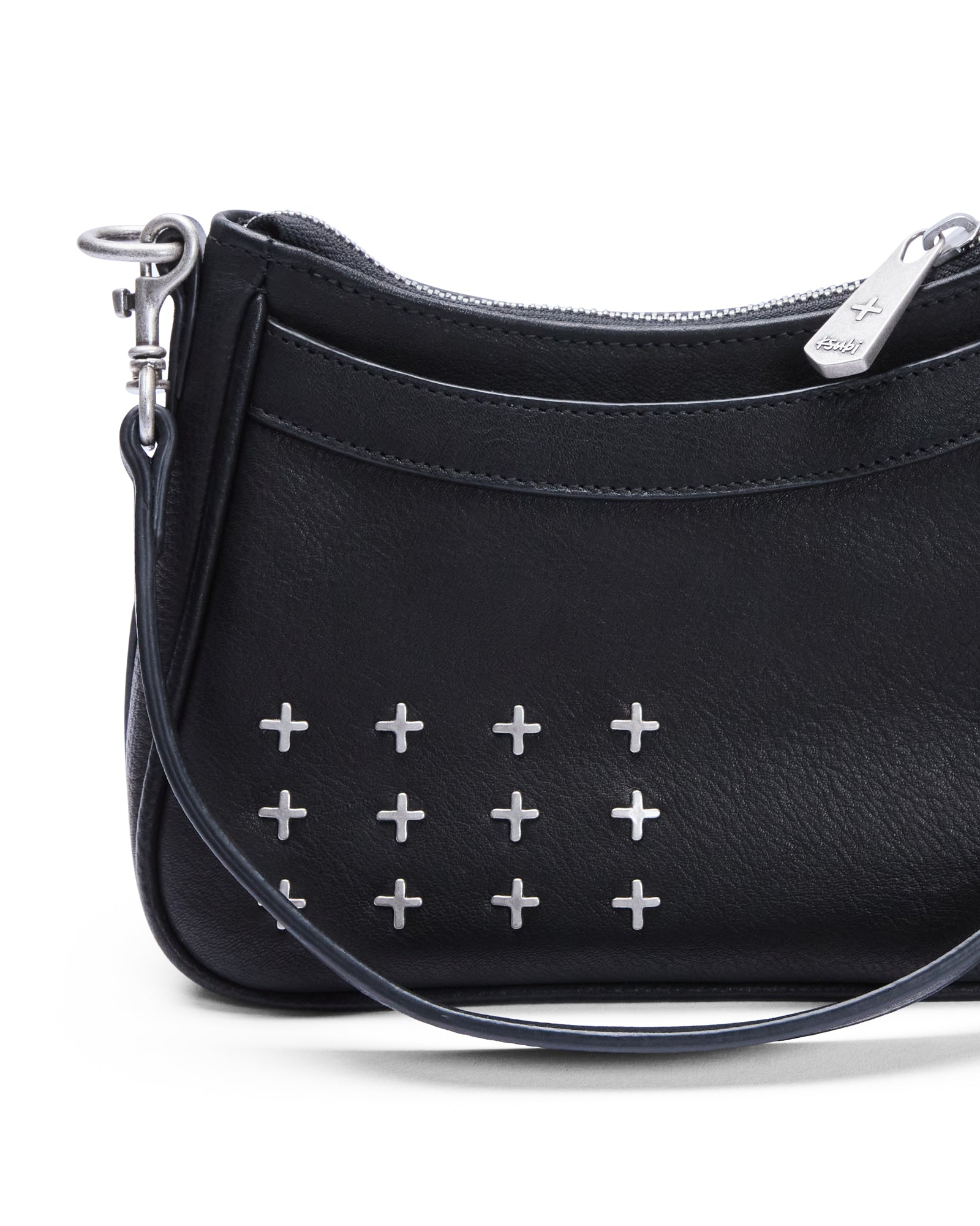 Trash Bag Mini Black Leather - Image 6