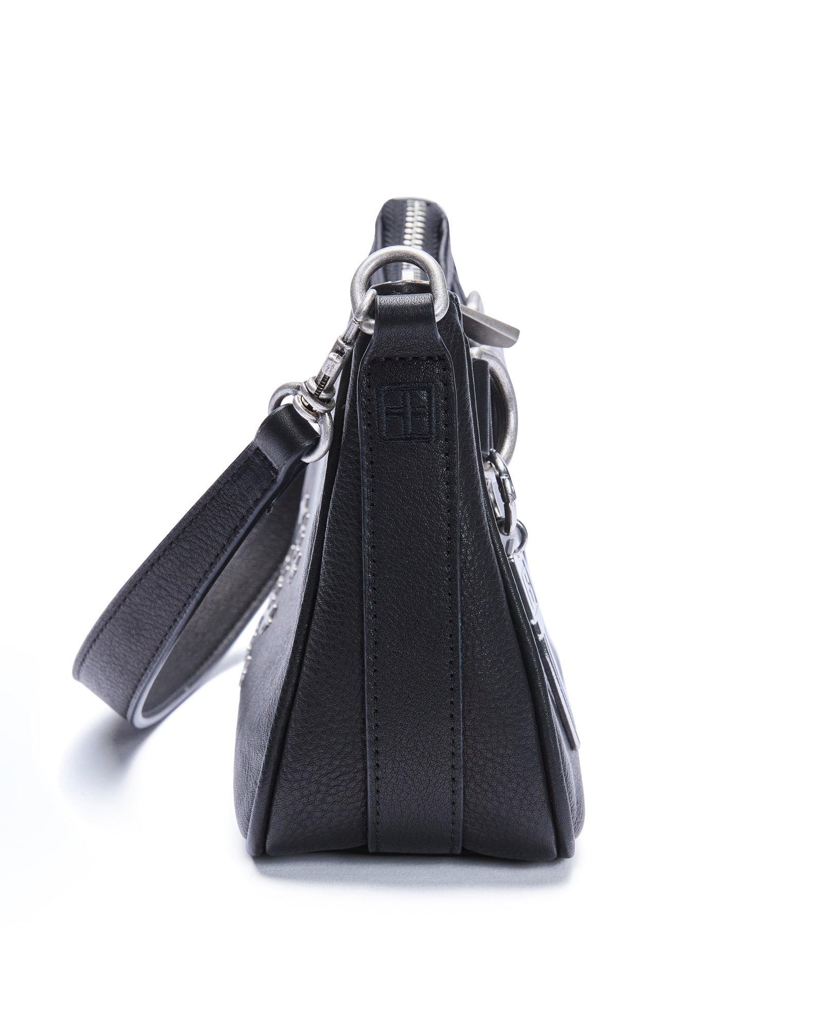 Trash Bag Mini Black Leather - Image 7