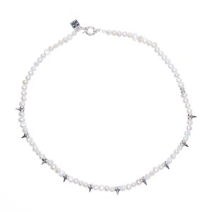 Pearl Spike Necklace