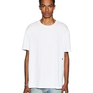 Buy 4 x 4 Biggie Ss Tee Optic White | Ksubi