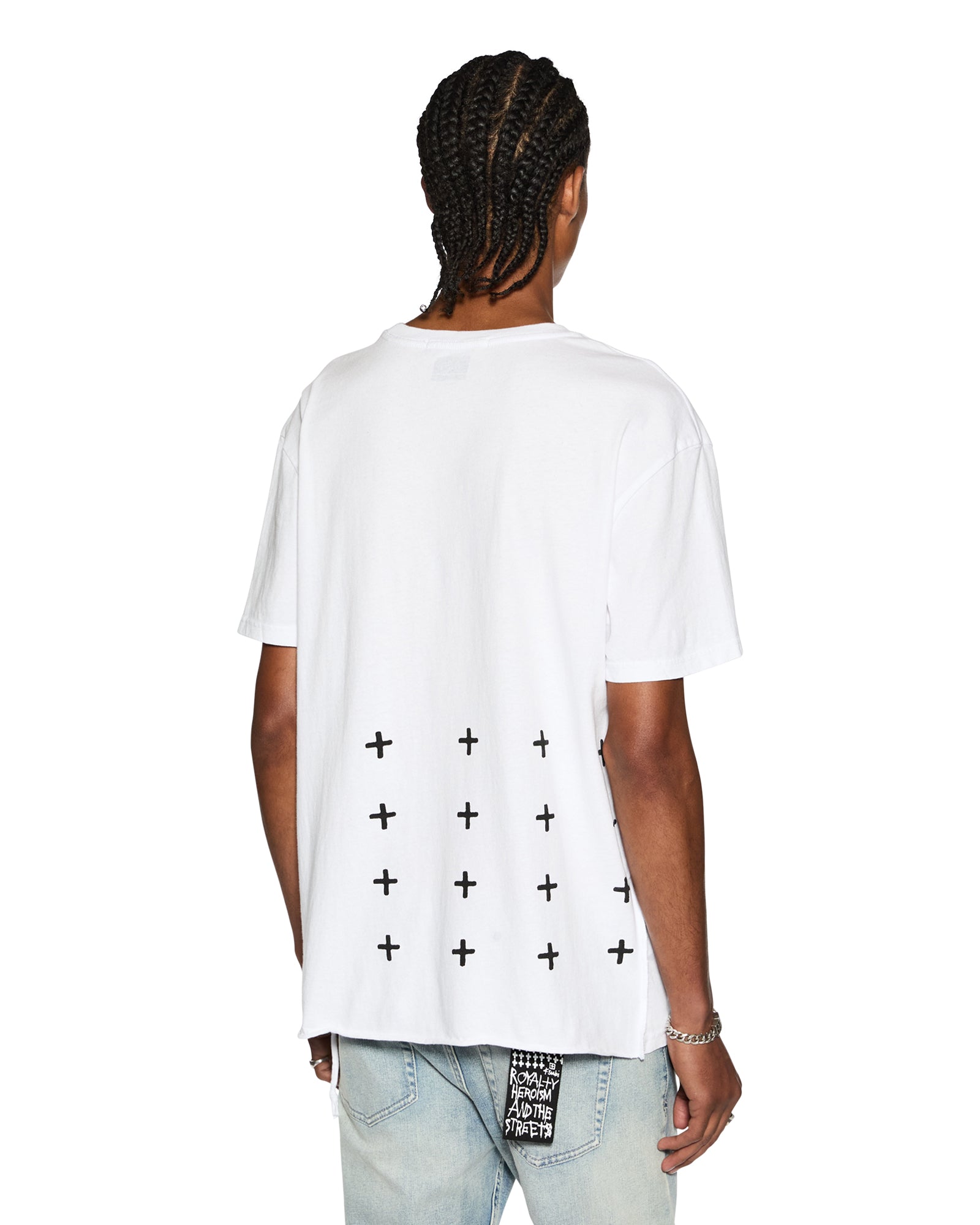 Buy 4 x 4 Biggie Ss Tee Optic White | Ksubi - Image 2