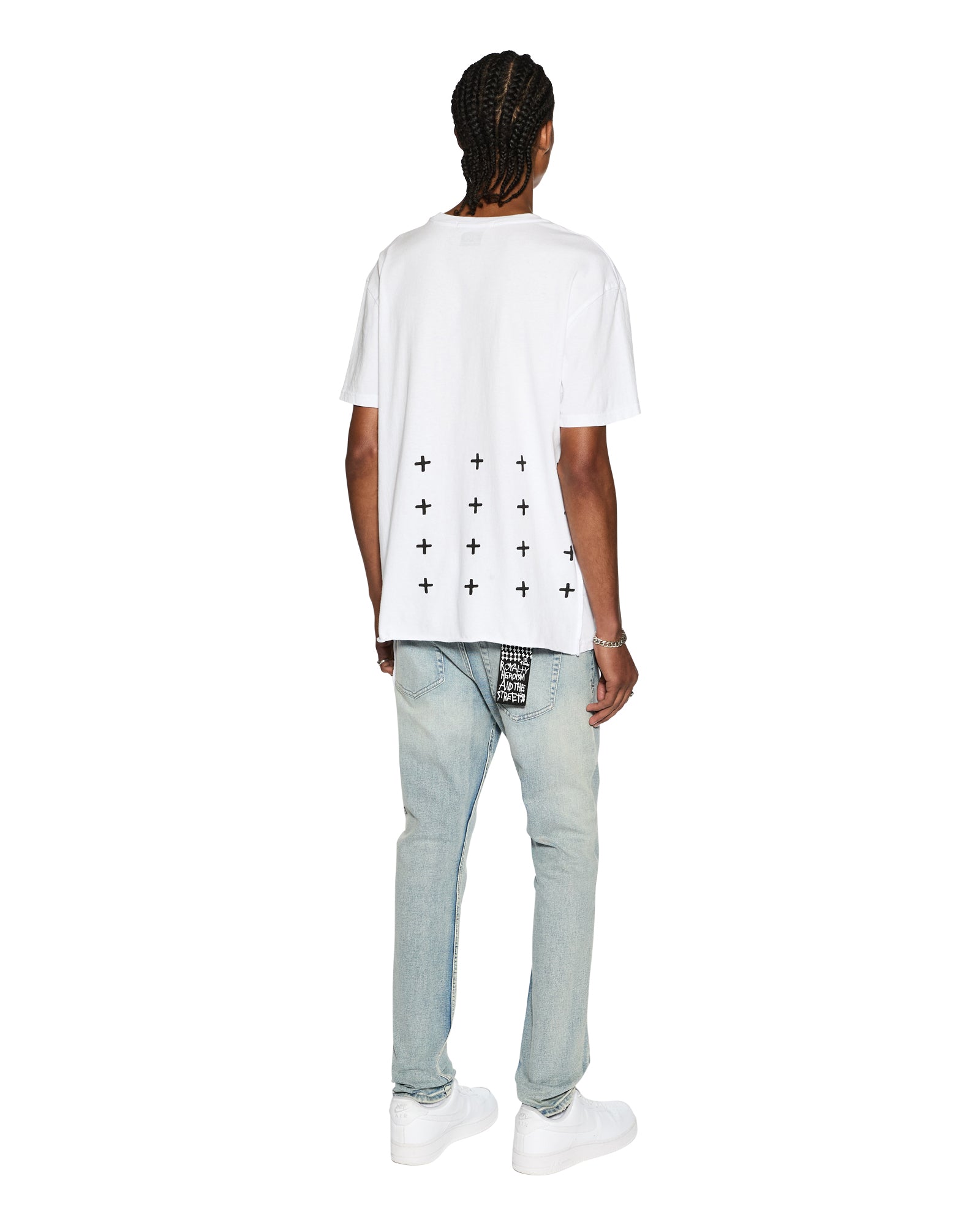Buy 4 x 4 Biggie Ss Tee Optic White | Ksubi - Image 4