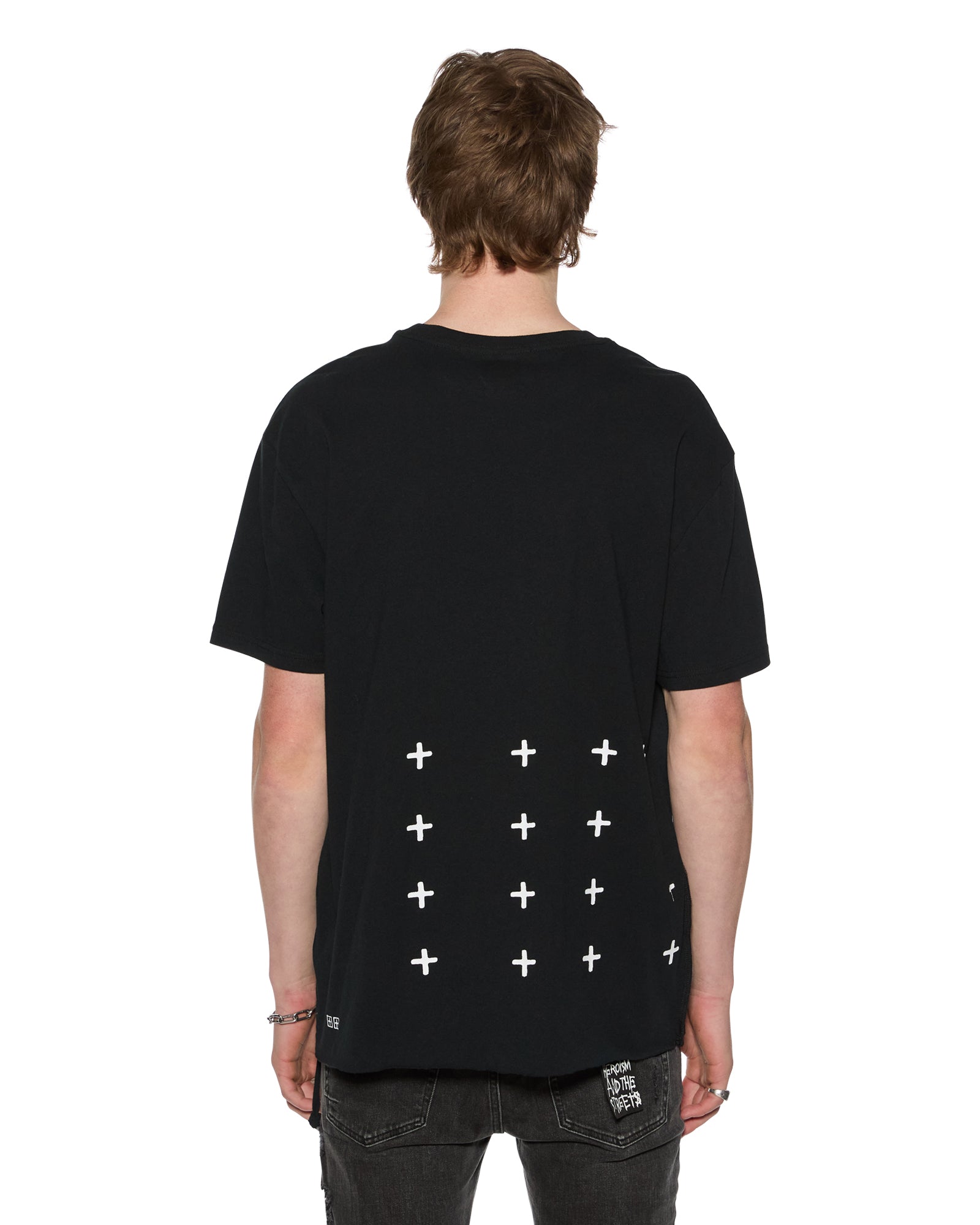 Buy 4 x 4 Biggie Ss Tee Jet Black | Ksubi